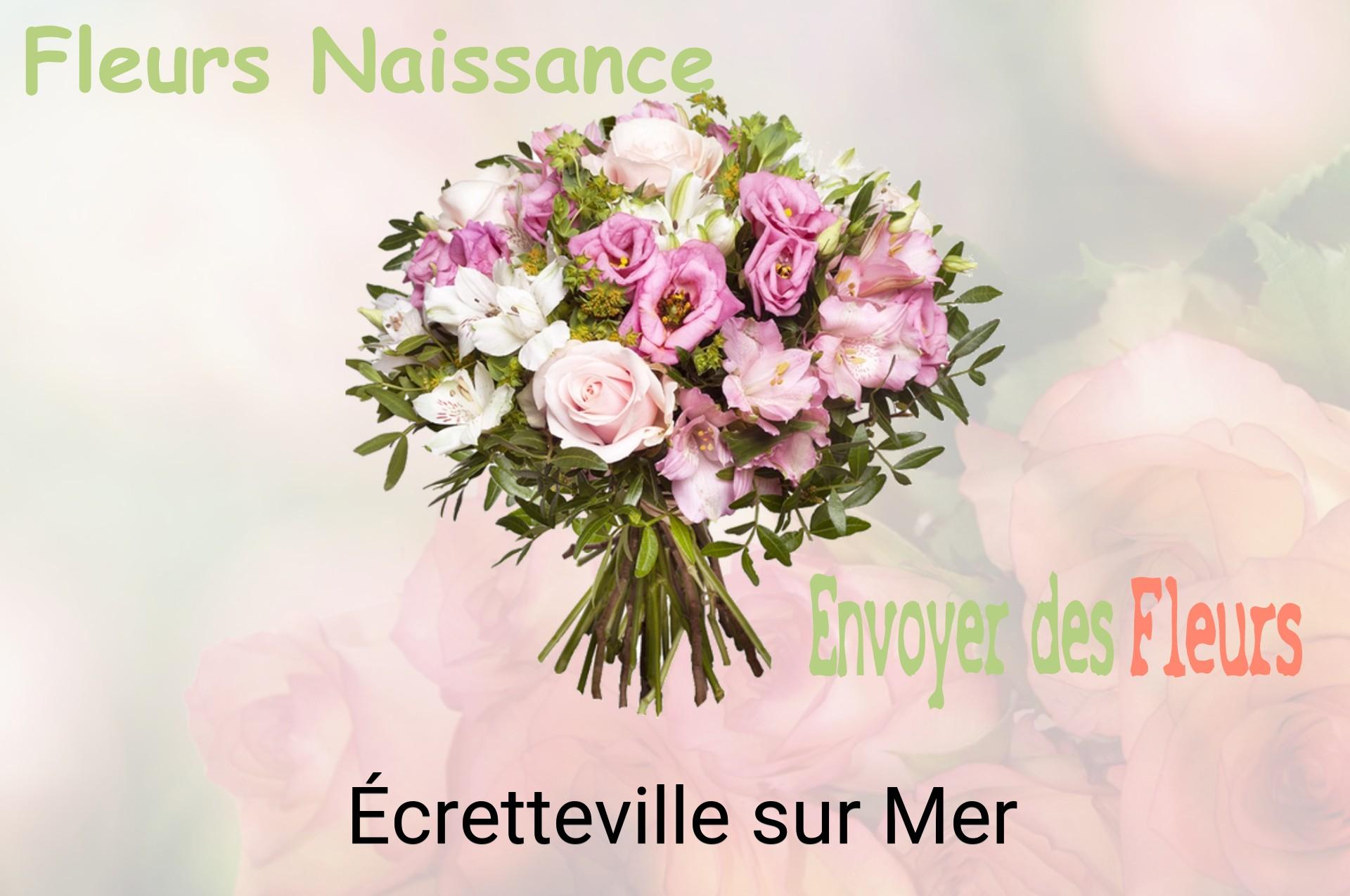 Bouquet de fleurs de naissance livré à Écretteville-sur-Mer