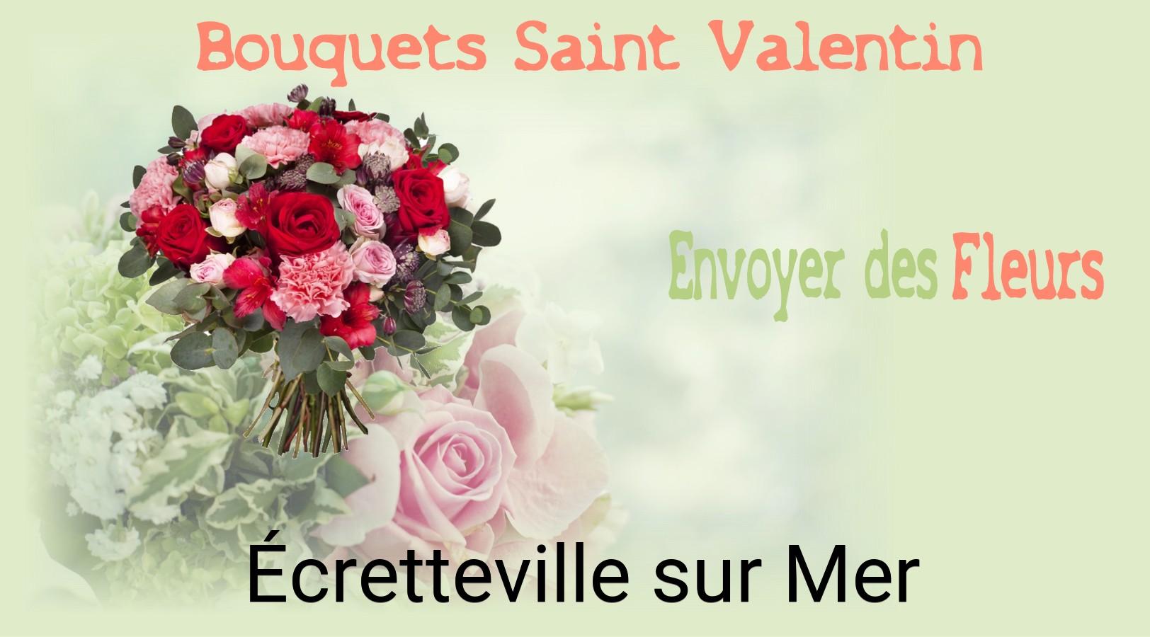 Roses de Saint-Valentin livrées à Écretteville-sur-Mer